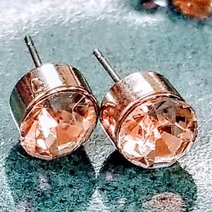 NEW 5mm Rhinestone Earrings